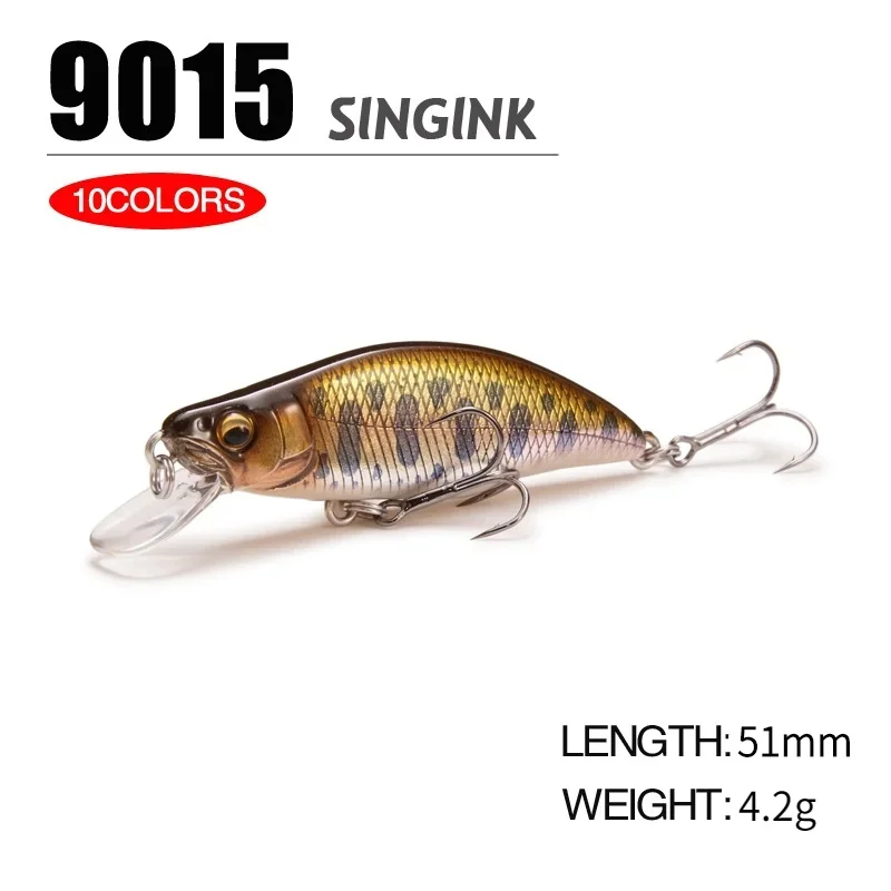 Fishing Lure Crankbait - 1pc Japan Design 51mm 4.2g Sinking