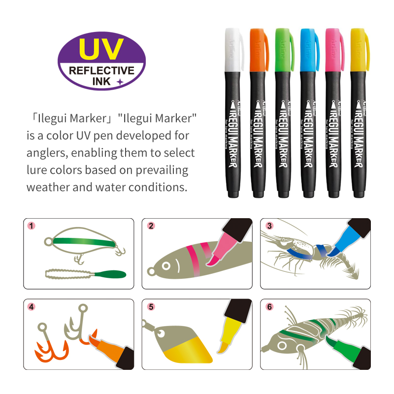 New Fishing Tool UV Fluorescen - Fishing Lure Accessories recension och pris