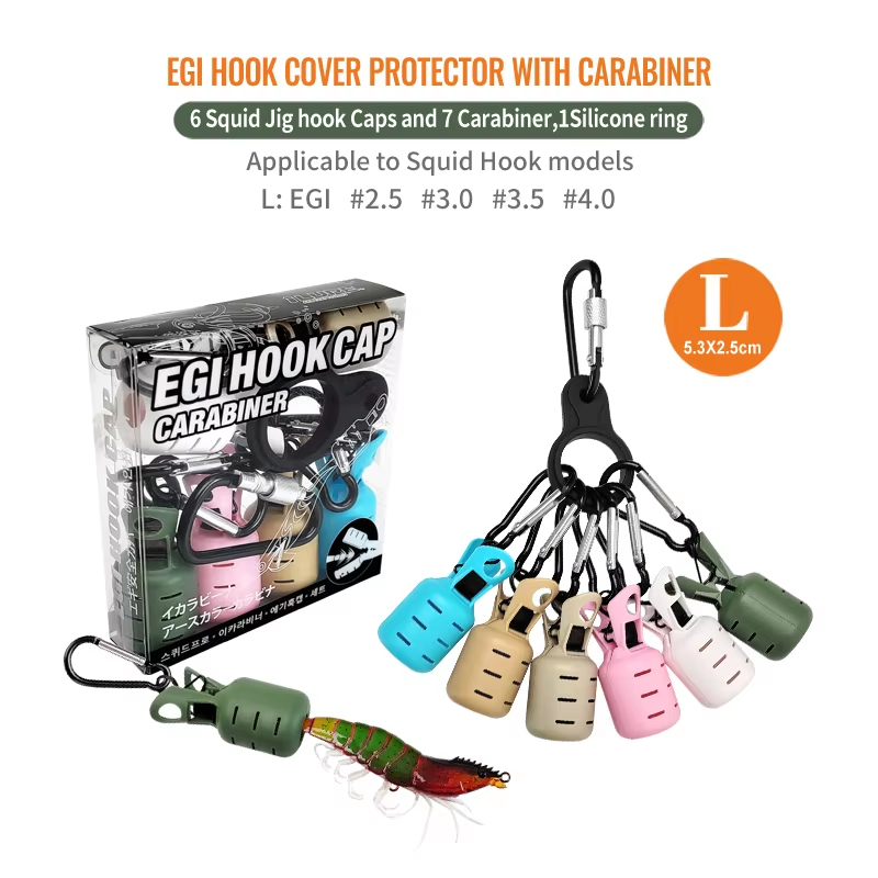 6pcs Colorful Squid Jig Hook C - Fishing Lure Accessories recension och pris