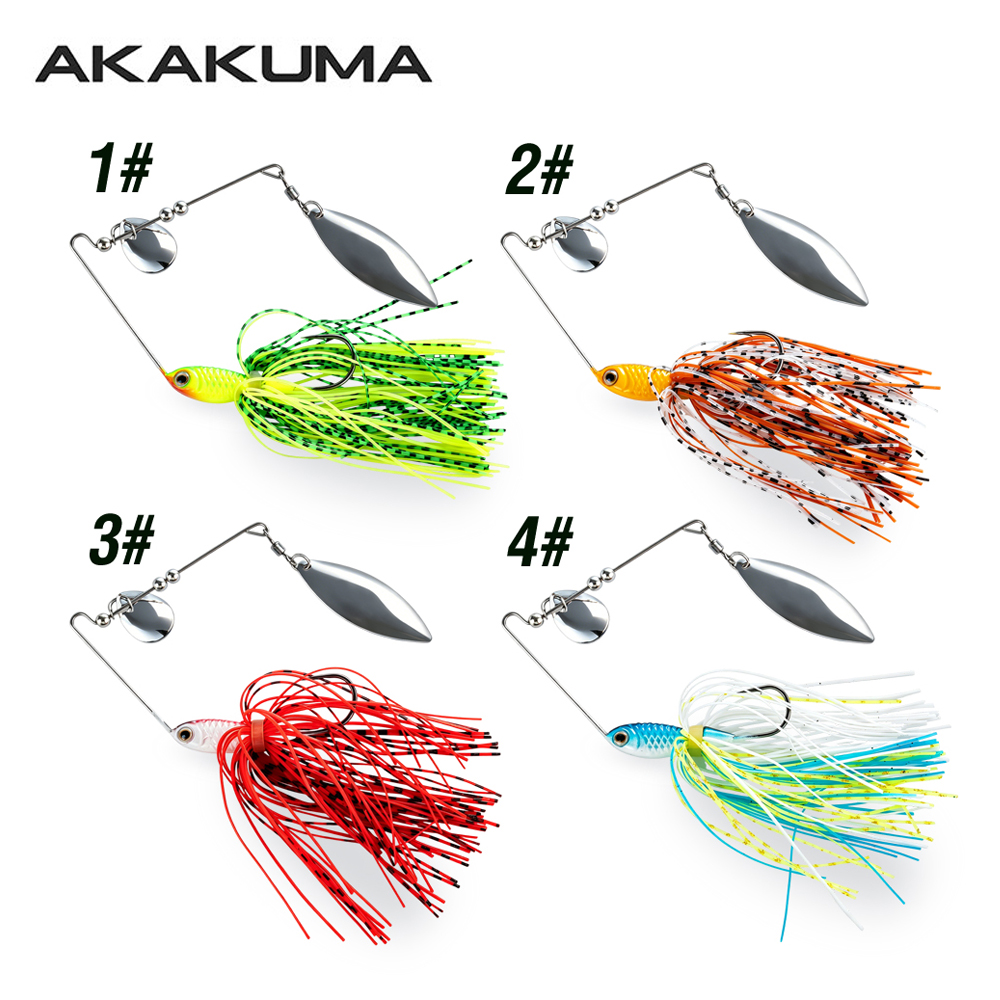 4pcs 18g Spinnerbait Fishing L - Fishing Lure Blade Bait recension och pris