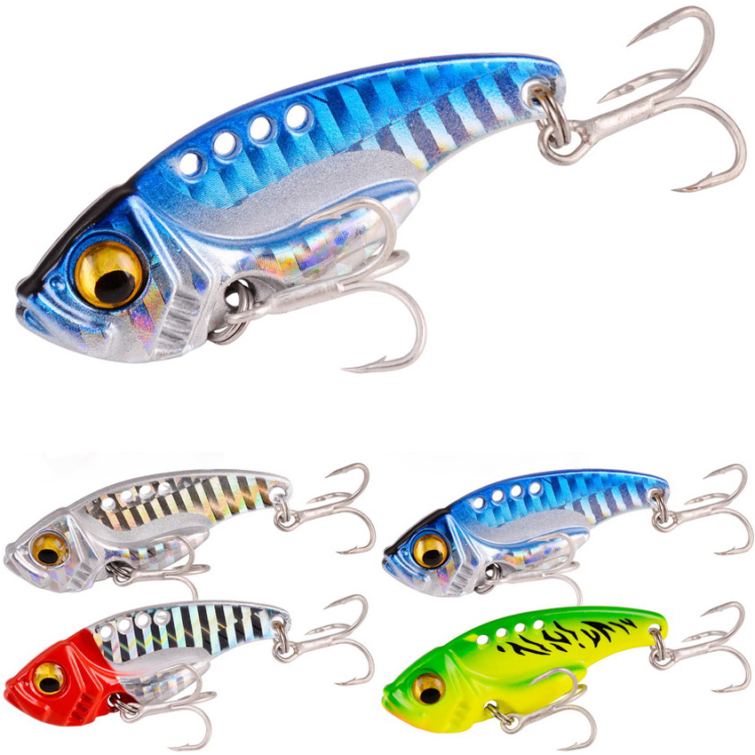 6pc/lot  7/10/15/20G Hard Meta - Fishing Lure Blade Bait recension och pris
