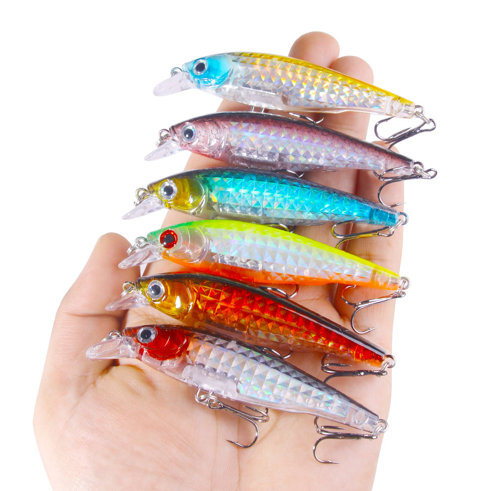 1pc Minnow fishing lure set 9c - Fishing Lure Jerkbait recension och pris