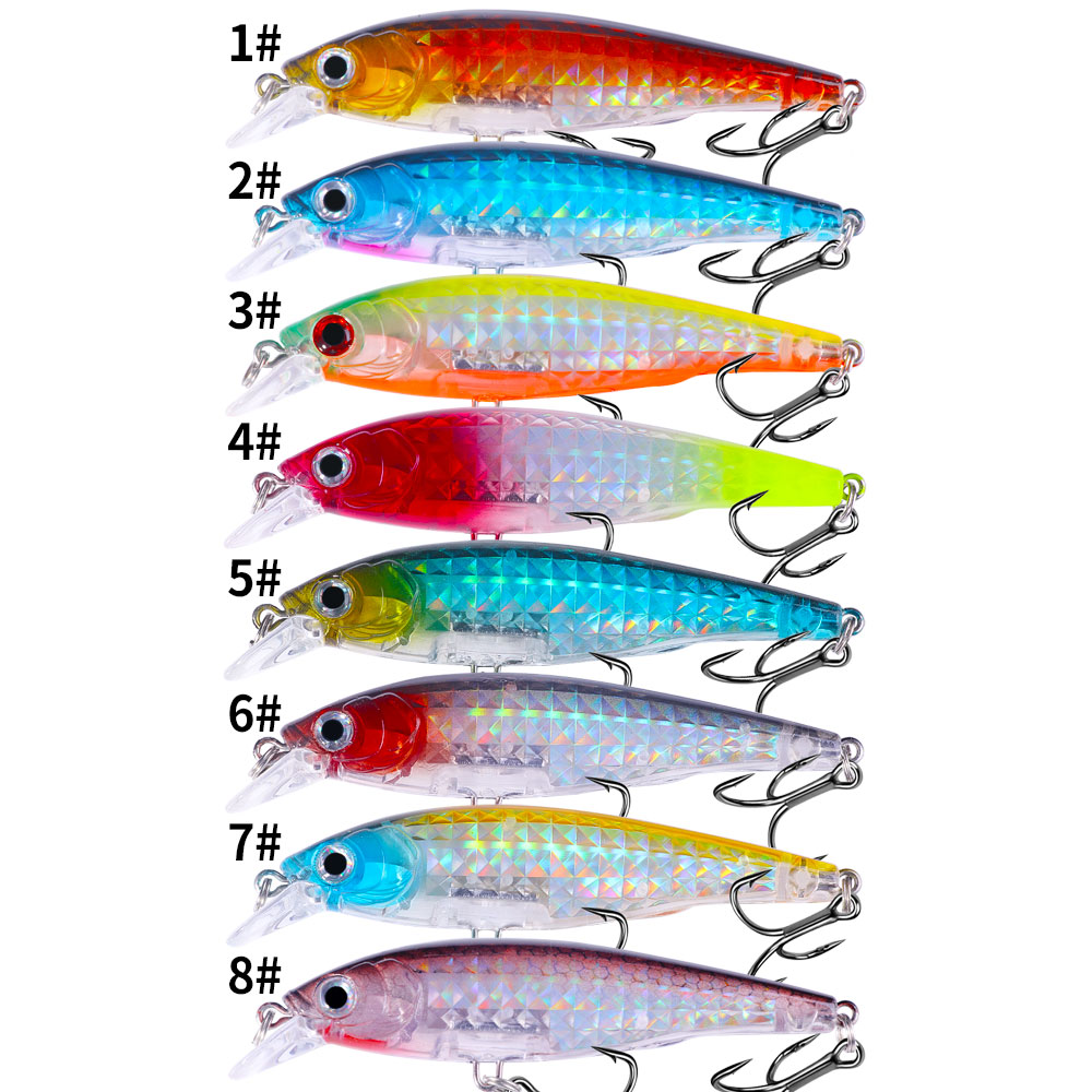 1pc Minnow fishing lure set 9c - Fishing Lure Jerkbait recension och pris