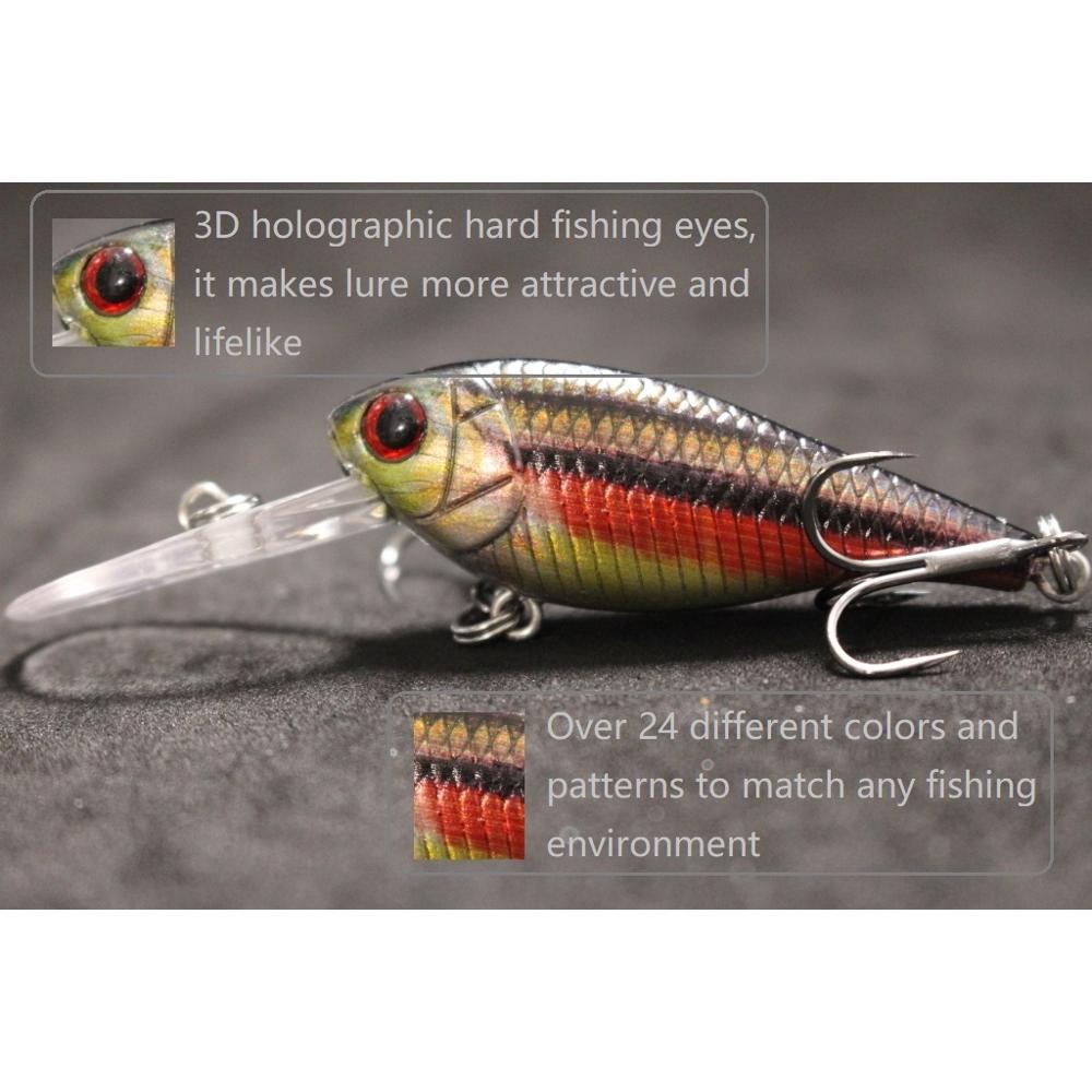wLure Crankbait Fishing Lure 8 - Fishing Lure Crankbait recension och pris