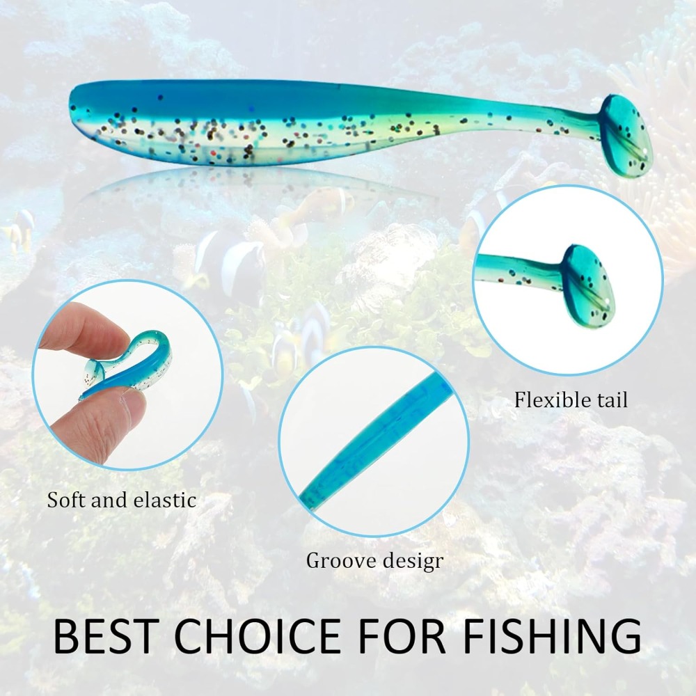 40pcs Micro Soft Fishing Lures - Fishing Lure Swimbait recension och pris