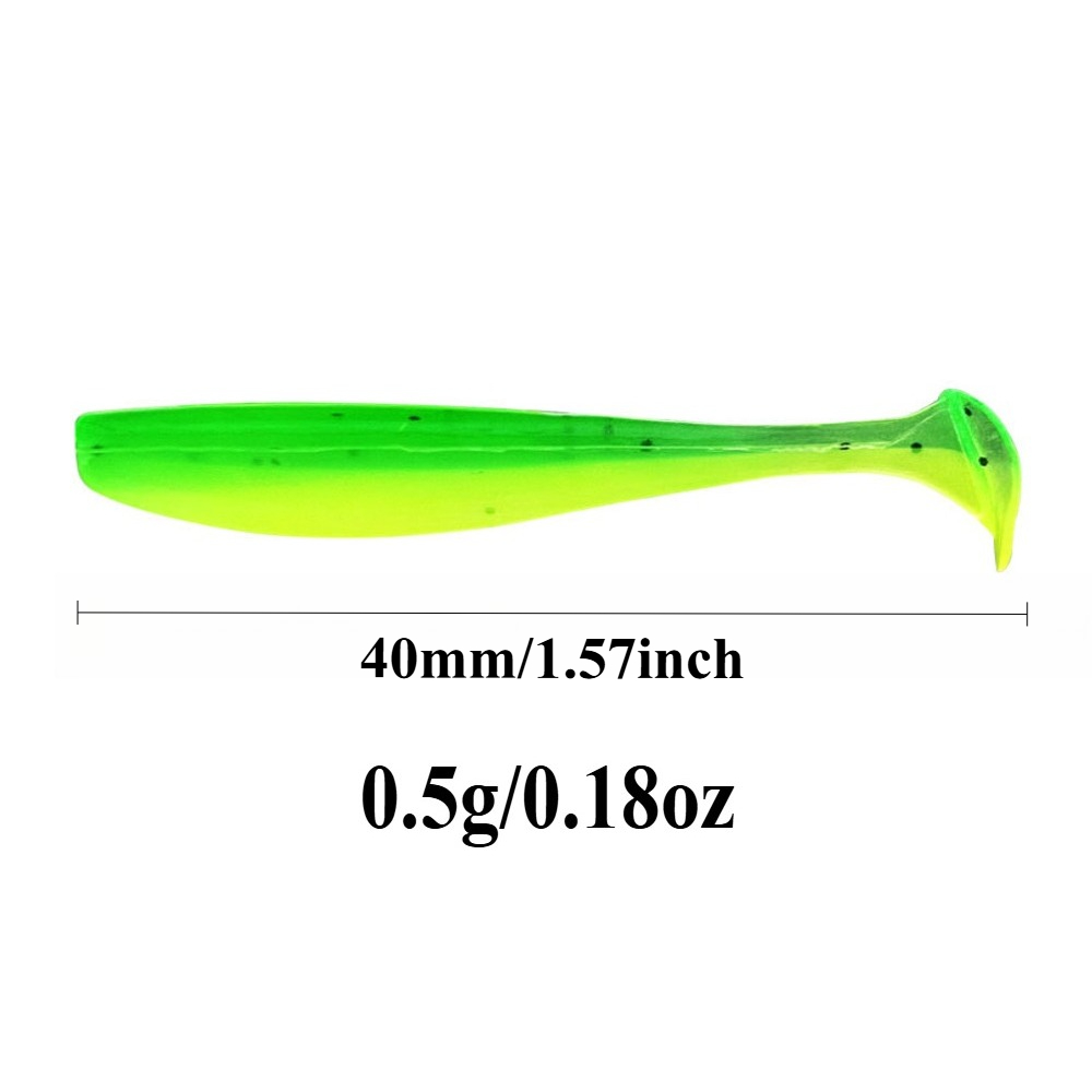 40pcs Micro Soft Fishing Lures - Fishing Lure Swimbait recension och pris