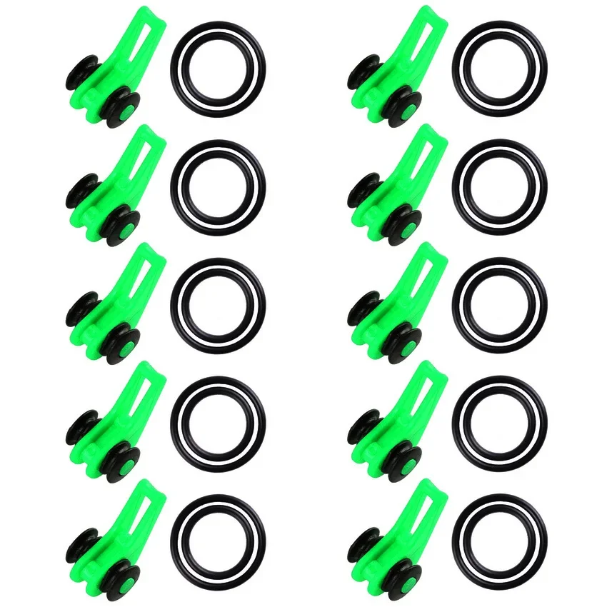 10pcs/lot Fishing Rod Pole Hoo - Fishing Lure Jig recension och pris