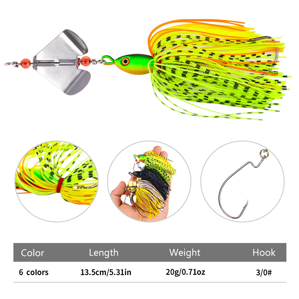 1PC 13.5cm 20g  Fishing Lures  - Fishing Lure Blade Bait recension och pris